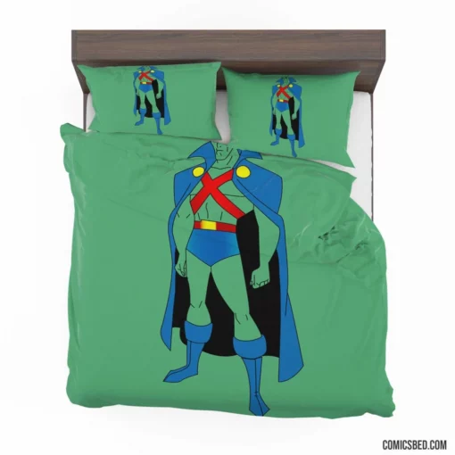 Martian Manhunter Alien Sleuth Comic Bedding Set 1