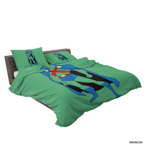 Martian Manhunter Alien Sleuth Comic Bedding Set 2