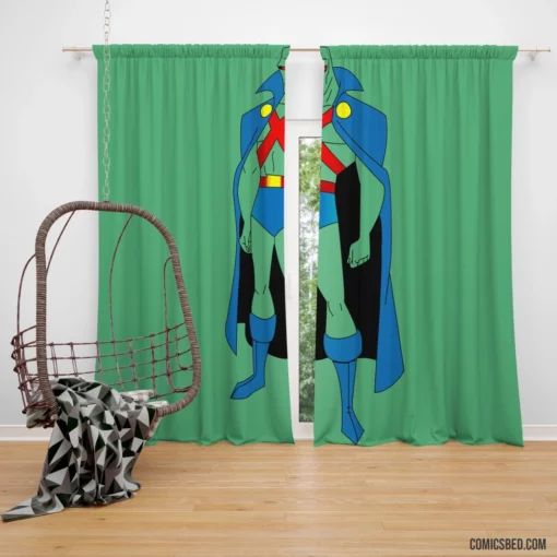 Martian Manhunter Alien Sleuth Comic Curtain