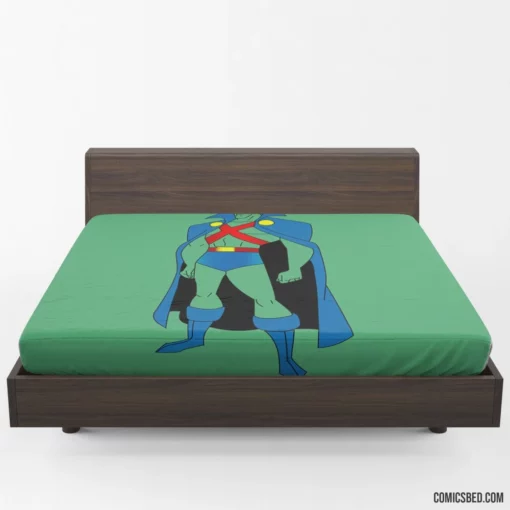 Martian Manhunter Alien Sleuth Comic Fitted Sheet