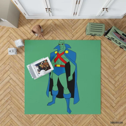 Martian Manhunter Alien Sleuth Comic Rug