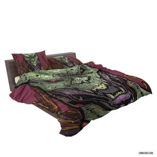 Martian Manhunter Enigma of Identity Comic Bedding Set 2