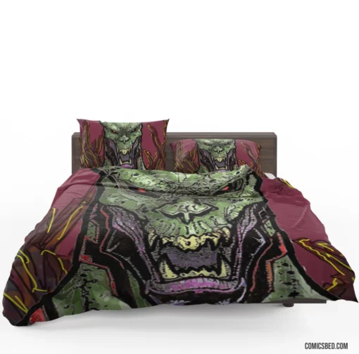 Martian Manhunter Enigma of Identity Comic Bedding Set