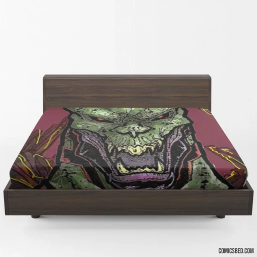 Martian Manhunter Enigma of Identity Comic Fitted Sheet