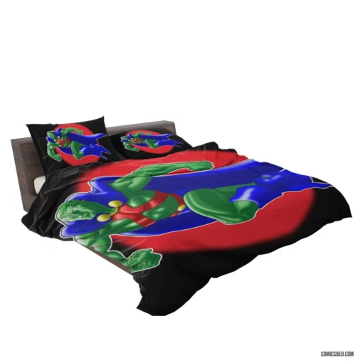 Martian Manhunter Shape-Shifter Comic Bedding Set 2