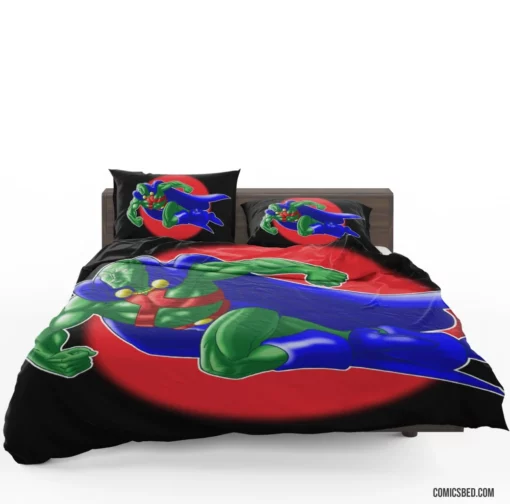 Martian Manhunter Shape-Shifter Comic Bedding Set