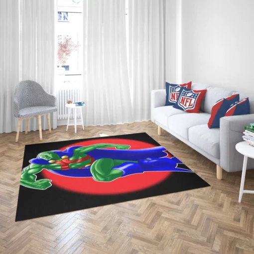 Martian Manhunter Shape-Shifter Comic Rug 2