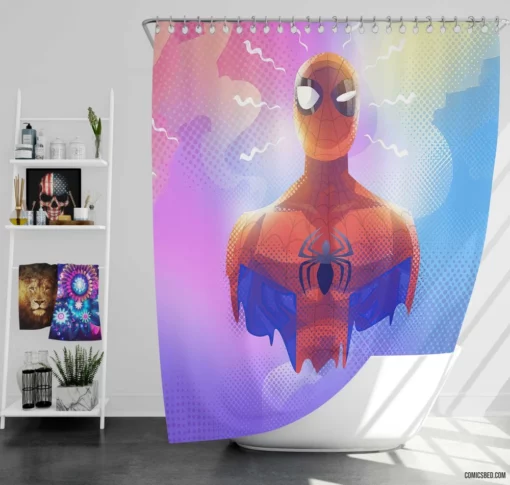 Marvel Amazing Spider-Man Epic Quests Comic Shower Curtain