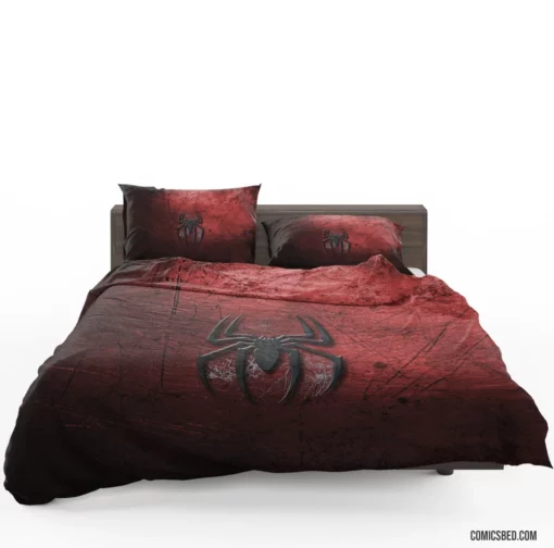 Marvel Amazing Spider-Man Swings Again Comic Bedding Set