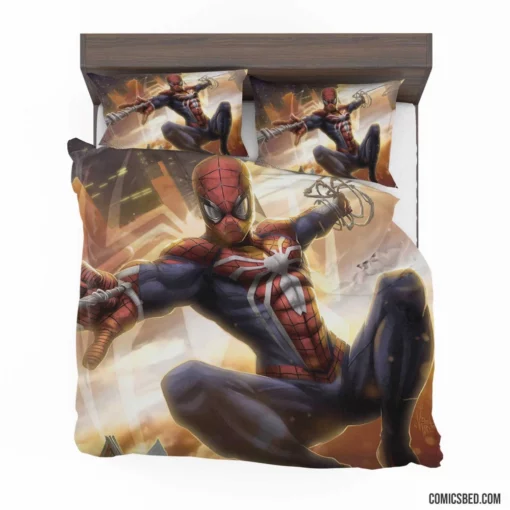 Marvel Arachnid Avenger Spider-Man Quest Comic Bedding Set 1