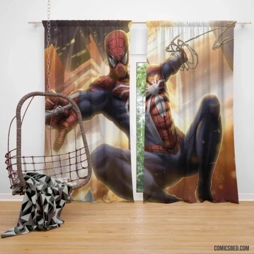 Marvel Arachnid Avenger Spider-Man Quest Comic Curtain