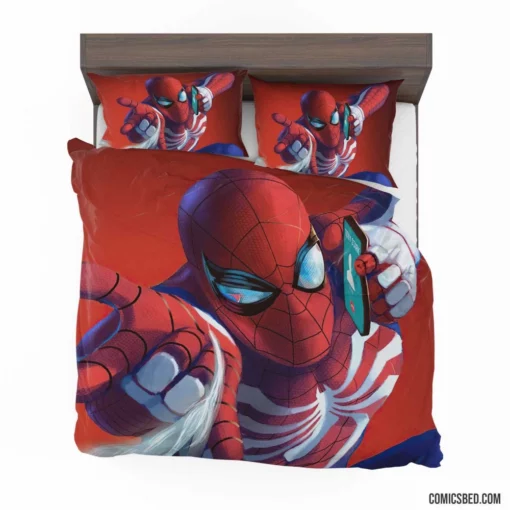 Marvel Arachnid Avenger Spidey Feats Comic Bedding Set 1