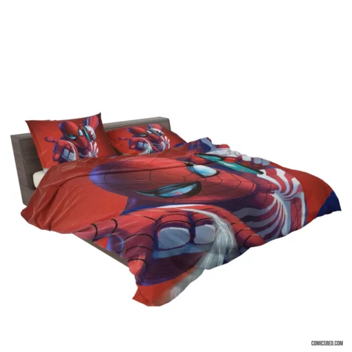 Marvel Arachnid Avenger Spidey Feats Comic Bedding Set 2