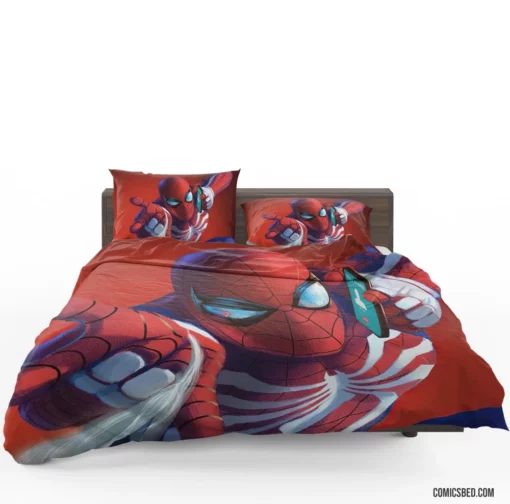 Marvel Arachnid Avenger Spidey Feats Comic Bedding Set