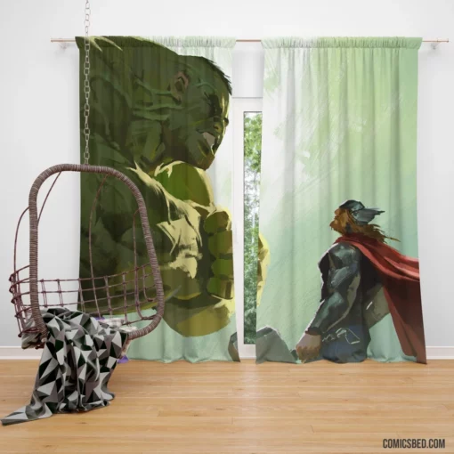 Marvel Comics Mighty Heroes Curtain