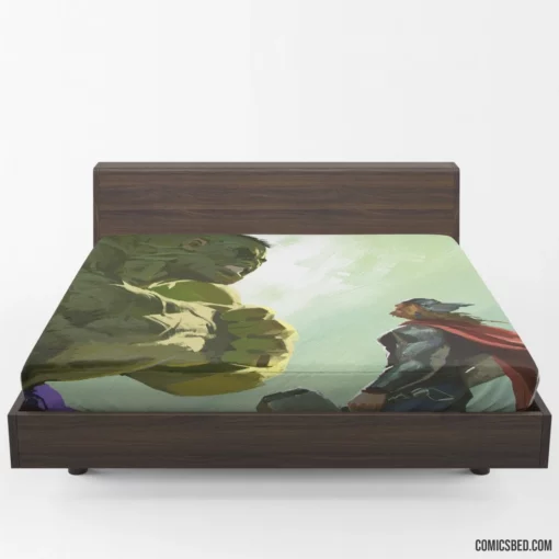 Marvel Comics Mighty Heroes Fitted Sheet