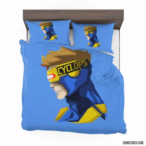 Marvel Cyclops Optic Beam Guardian Comic Bedding Set 1