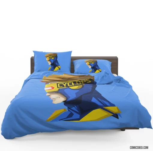 Marvel Cyclops Optic Beam Guardian Comic Bedding Set