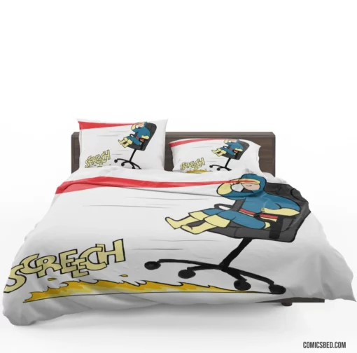 Marvel Cyclops Optic Power Unleashed Comic Bedding Set