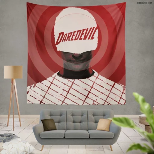 Marvel Daredevil Blind Justice Ensures Comic Wall Tapestry