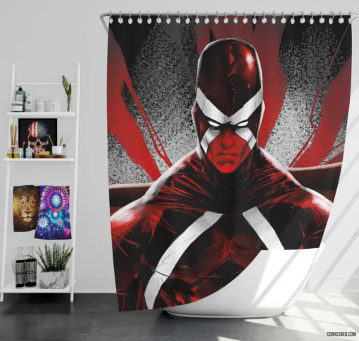 Marvel Daredevil Echoes of Justice Comic Shower Curtain