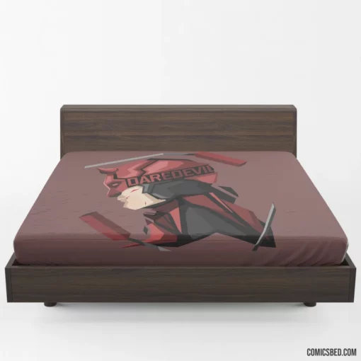 Marvel Daredevil Guardian of the Night Comic Fitted Sheet