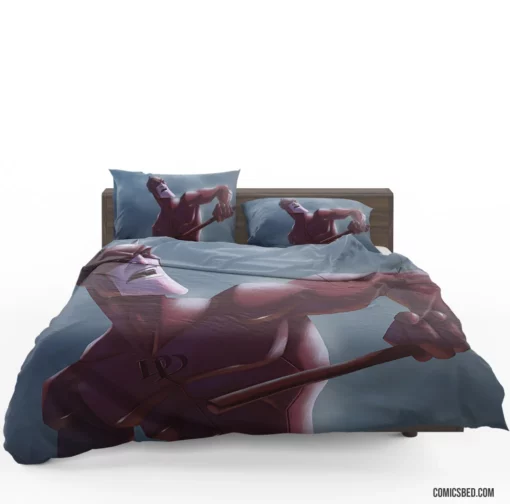 Marvel Daredevil Silent Guardian Saga Comic Bedding Set