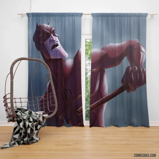 Marvel Daredevil Silent Guardian Saga Comic Curtain