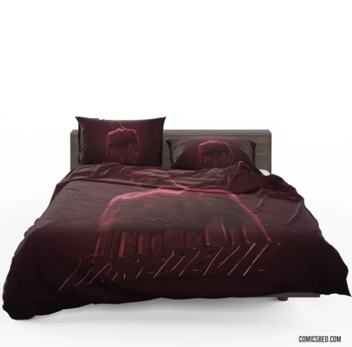 Marvel Daredevil The Red Suit Avenger Comic Bedding Set