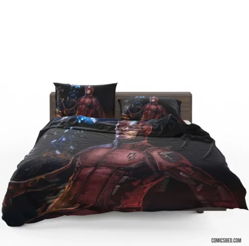 Marvel Daredevil Urban Vigilante Chronicles Comic Bedding Set