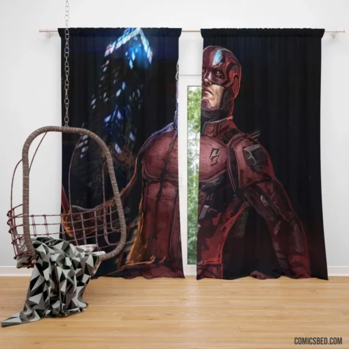 Marvel Daredevil Urban Vigilante Chronicles Comic Curtain