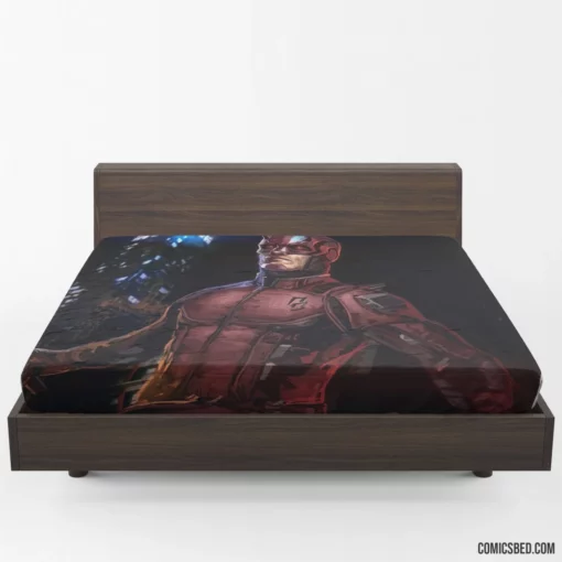 Marvel Daredevil Urban Vigilante Chronicles Comic Fitted Sheet