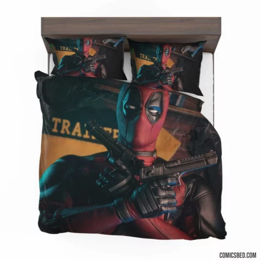 Marvel Deadpool Figurine Collector Merc Comic Bedding Set 1