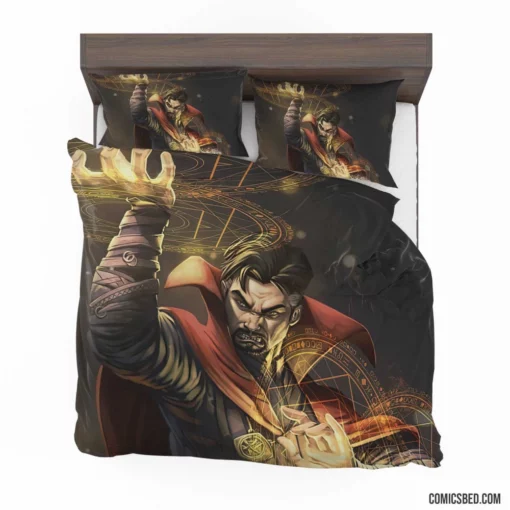 Marvel Doctor Strange Sorcery Unleashed Comic Bedding Set 1