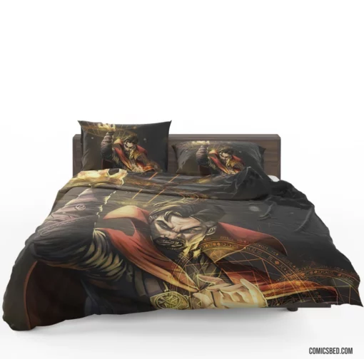 Marvel Doctor Strange Sorcery Unleashed Comic Bedding Set