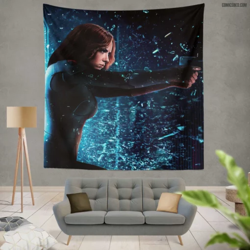 Marvel Enigma Black Widow Tale Comic Wall Tapestry