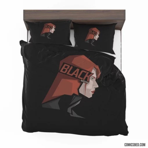 Marvel Espionage The Black Widow Comic Bedding Set 1