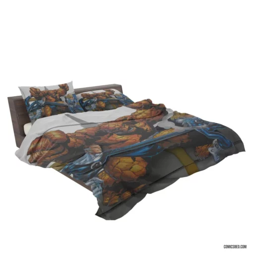 Marvel Fantastic Four Invisible Woman Thing Comic Bedding Set 2