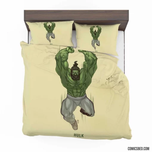 Marvel Green Goliath Hulk Chronicles Comic Bedding Set 1