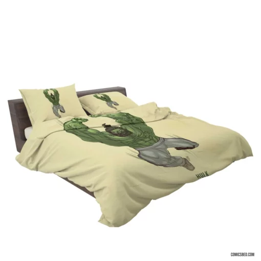 Marvel Green Goliath Hulk Chronicles Comic Bedding Set 2