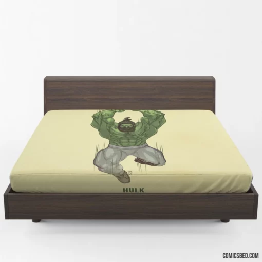 Marvel Green Goliath Hulk Chronicles Comic Fitted Sheet