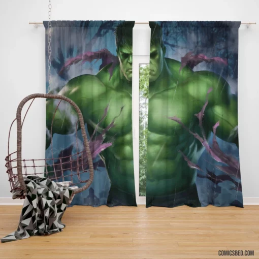 Marvel Green Goliath Hulk Chronicles Unleashed Comic Curtain