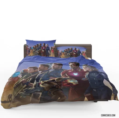 Marvel Heroes Infinity Saga Comic Bedding Set