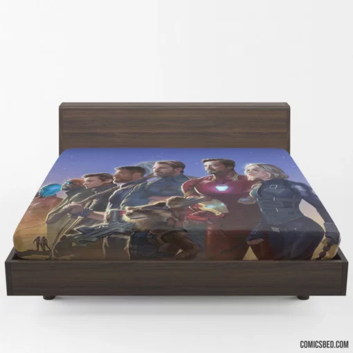 Marvel Heroes Infinity Saga Comic Fitted Sheet