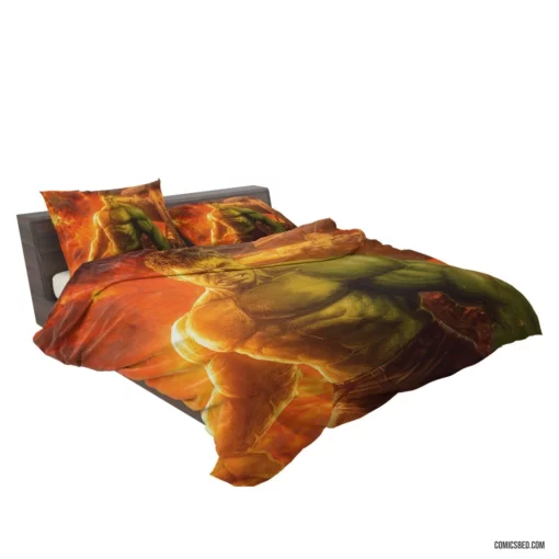 Marvel Hulk Chronicles Raging Goliath Comic Bedding Set 2