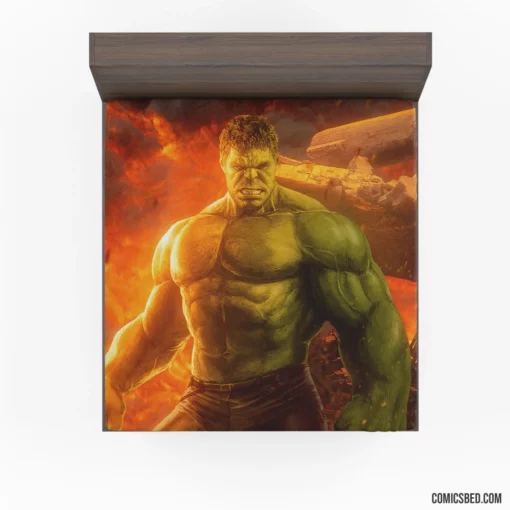 Marvel Hulk Chronicles Raging Goliath Comic Fitted Sheet 1