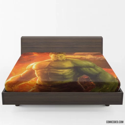 Marvel Hulk Chronicles Raging Goliath Comic Fitted Sheet