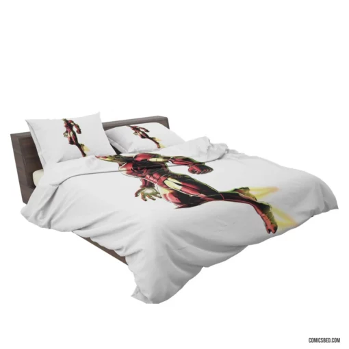 Marvel Iron Man Armored Avenger Chronicles Comic Bedding Set 2