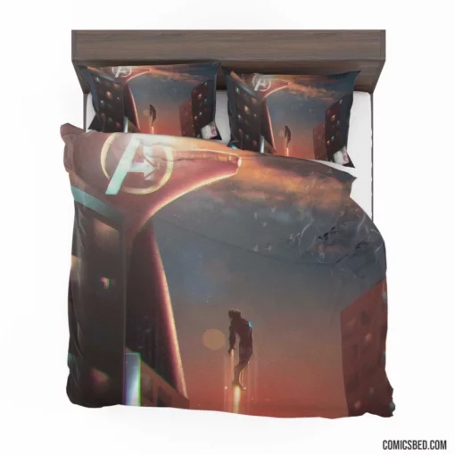 Marvel Iron Man Genius Billionaire Chronicles Comic Bedding Set 1