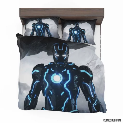 Marvel Iron Man Tony Stark Comic Bedding Set 1